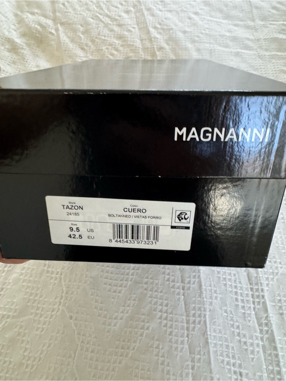 Magnanni Tan/Brown Leather Bit Slip-Ons - Picture 8 of 8